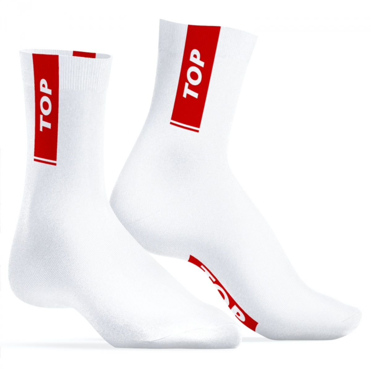 SneakXX Red Stripe Socks - Top SneakXX Red Stripe Socks - Top