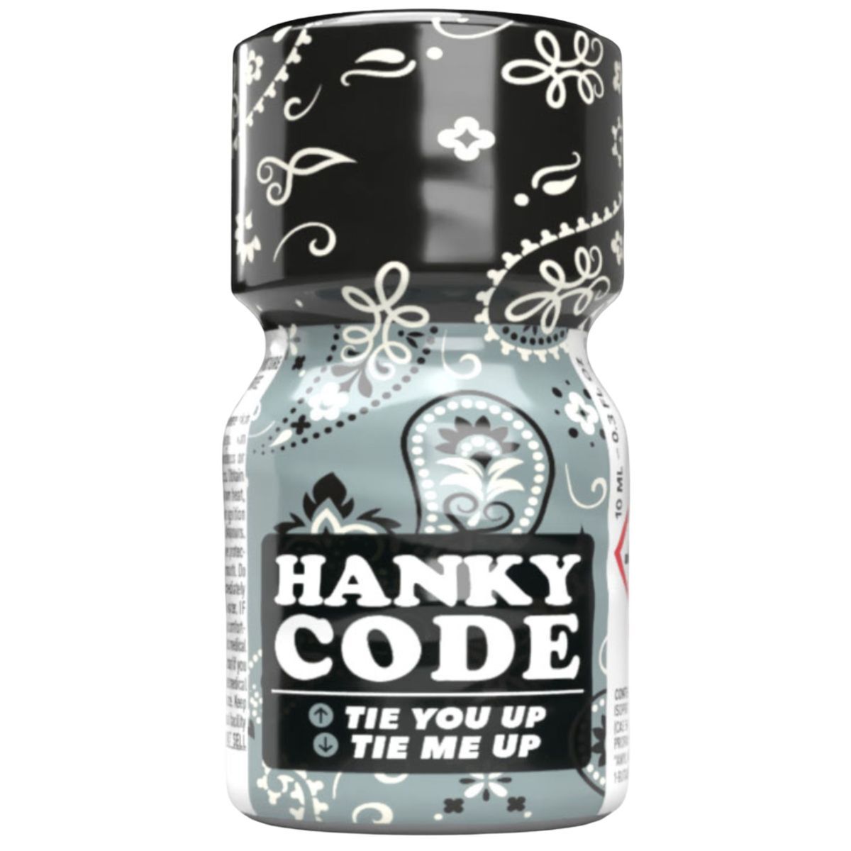 Hanky Code Poppers Grey Small Hanky Code Poppers Grey Small