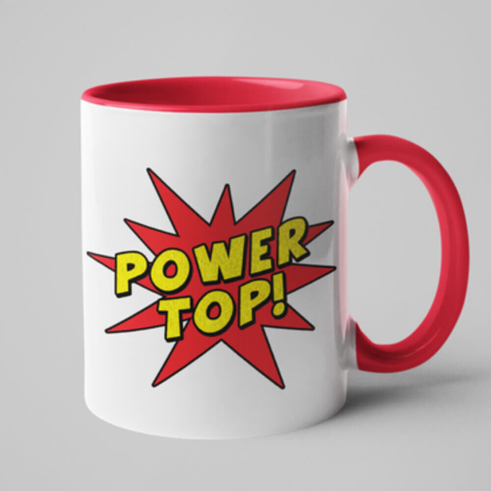 Mug Power Top Red