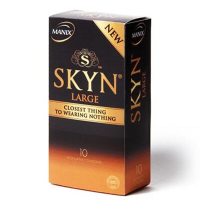 Latexfree condoms - LARGE 10 pack Latexfree condoms - LARGE 10 pack