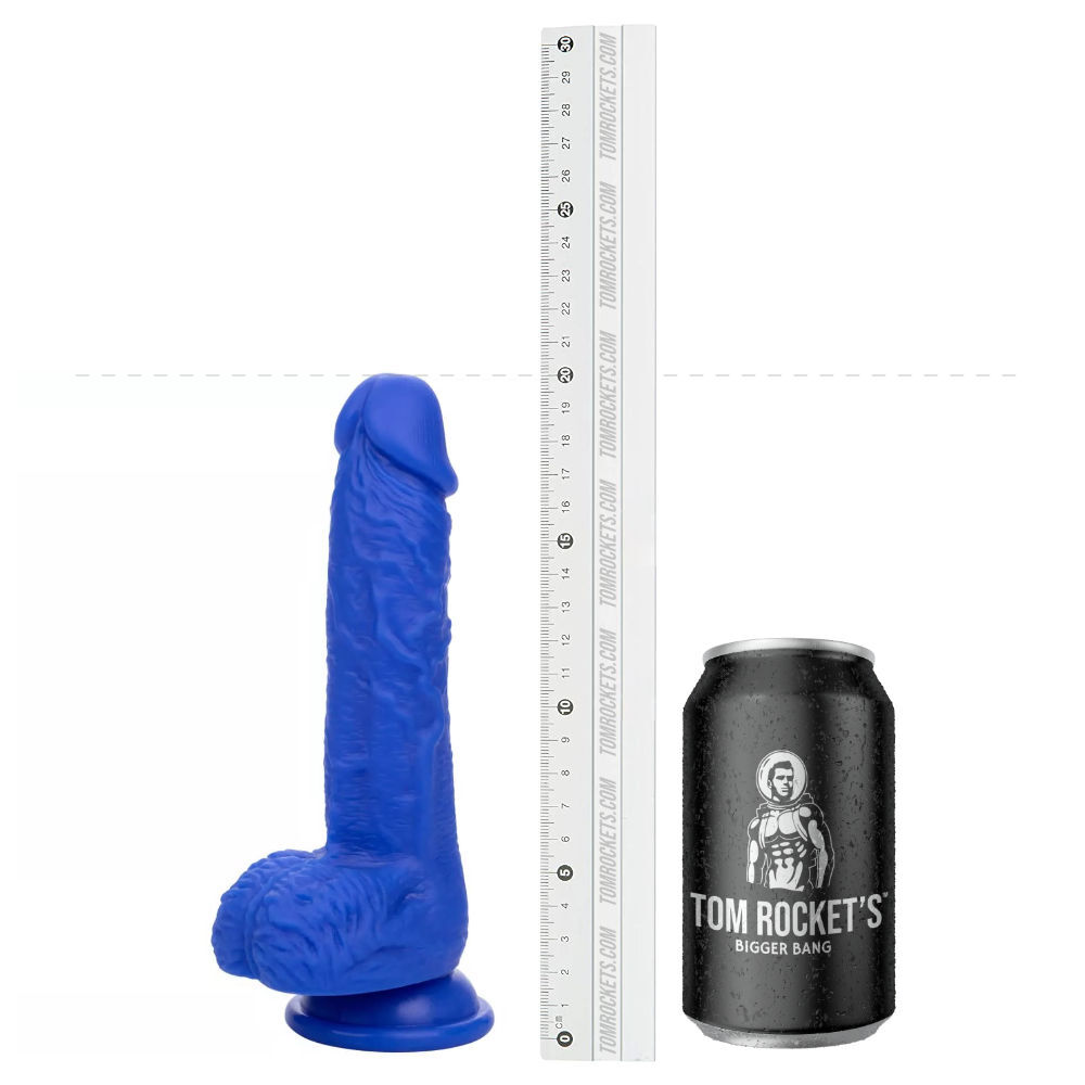 Admiral Sailor Blue Vibrating Dildo 7", image 2