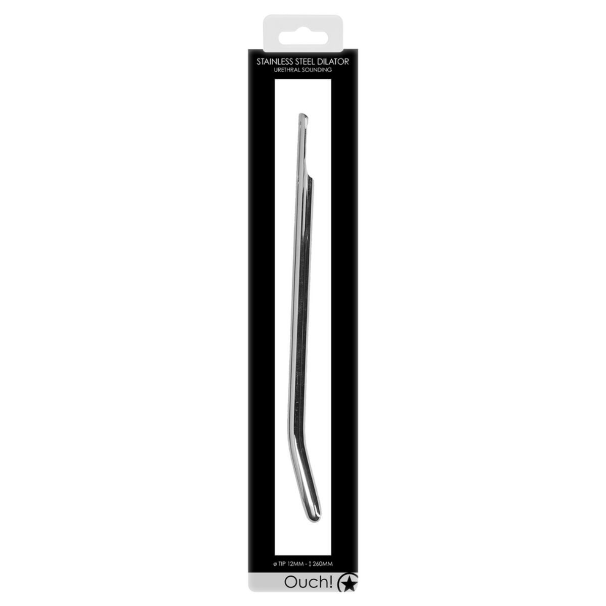 Long Bent Steel Dilator 12 mm