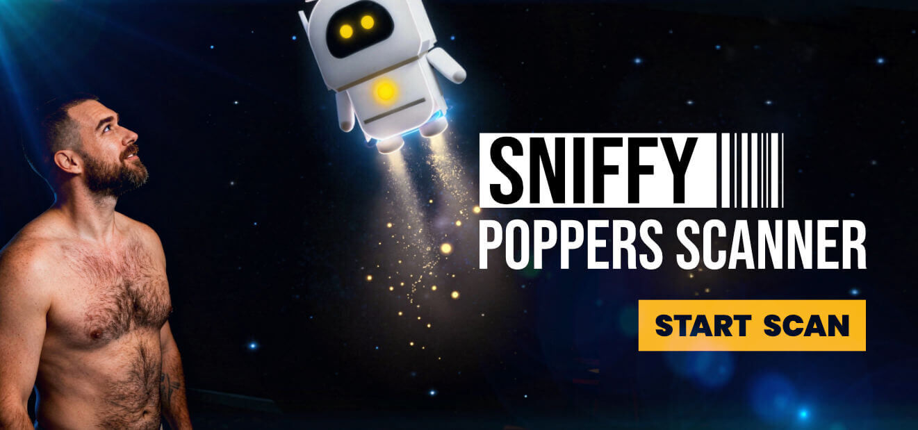 Poppers Scanner - find your perfect poppers match with Sniffy in 6 questions