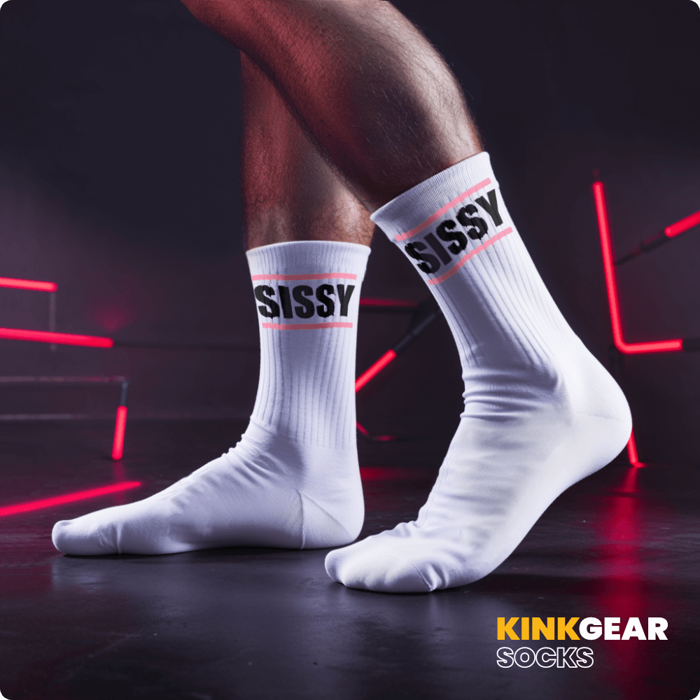 KinkGear Socks: SISSY - By Tom Rockets
