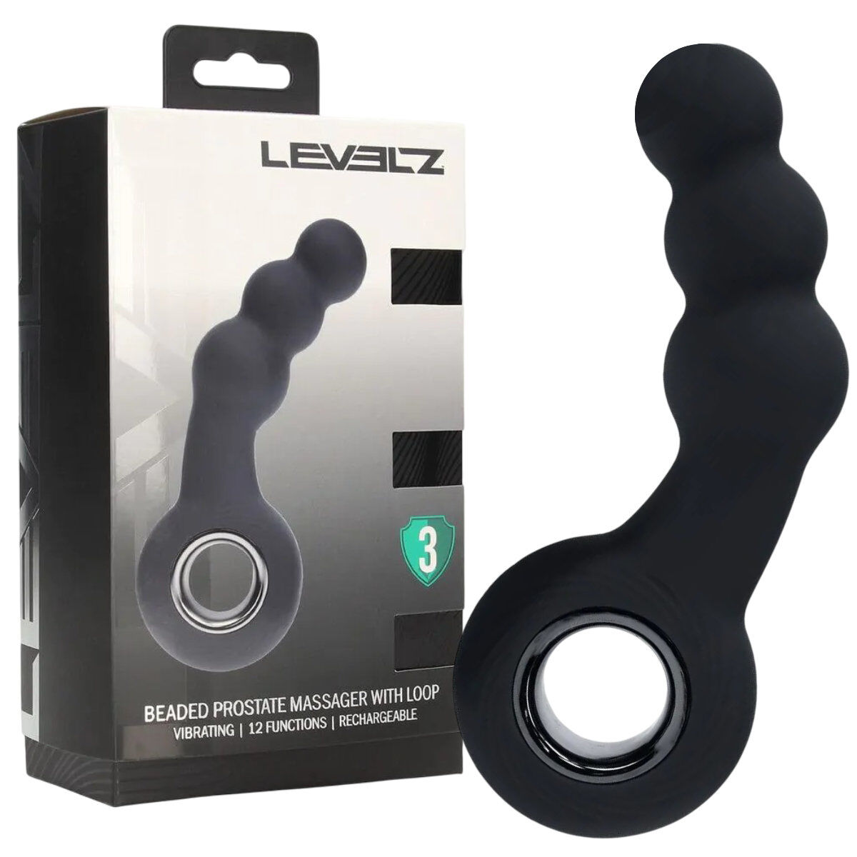 Levelz Beaded Prostate Massager Levelz Beaded Prostate Massager