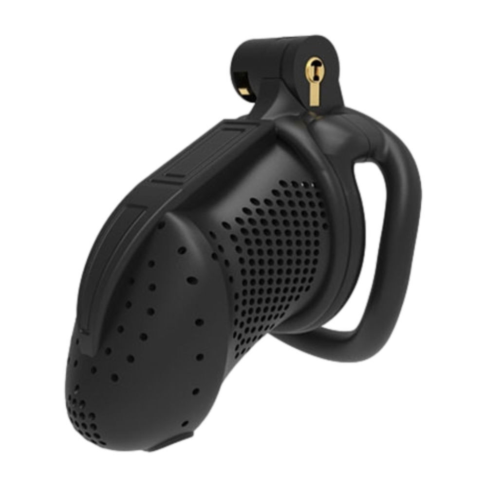 Keuschheitskäfig Sportbanger Black 8 x 3,3 cm