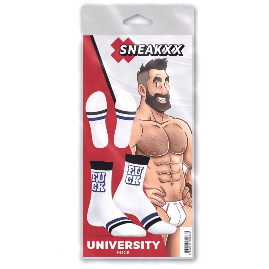 SneakXX University Socks - Fuck, image 2
