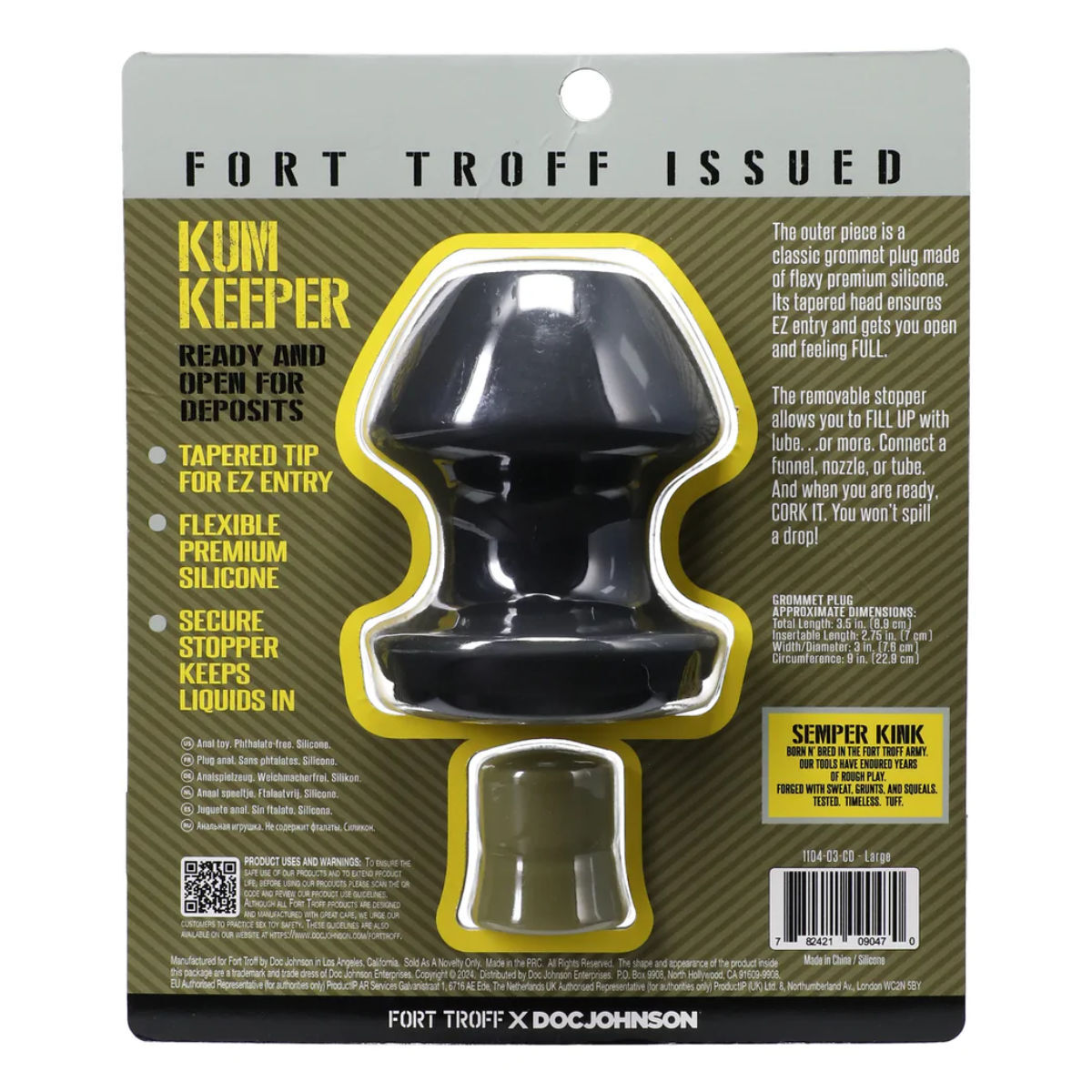 Fort Troff - Kum Keeper Anal Plug L, image 6