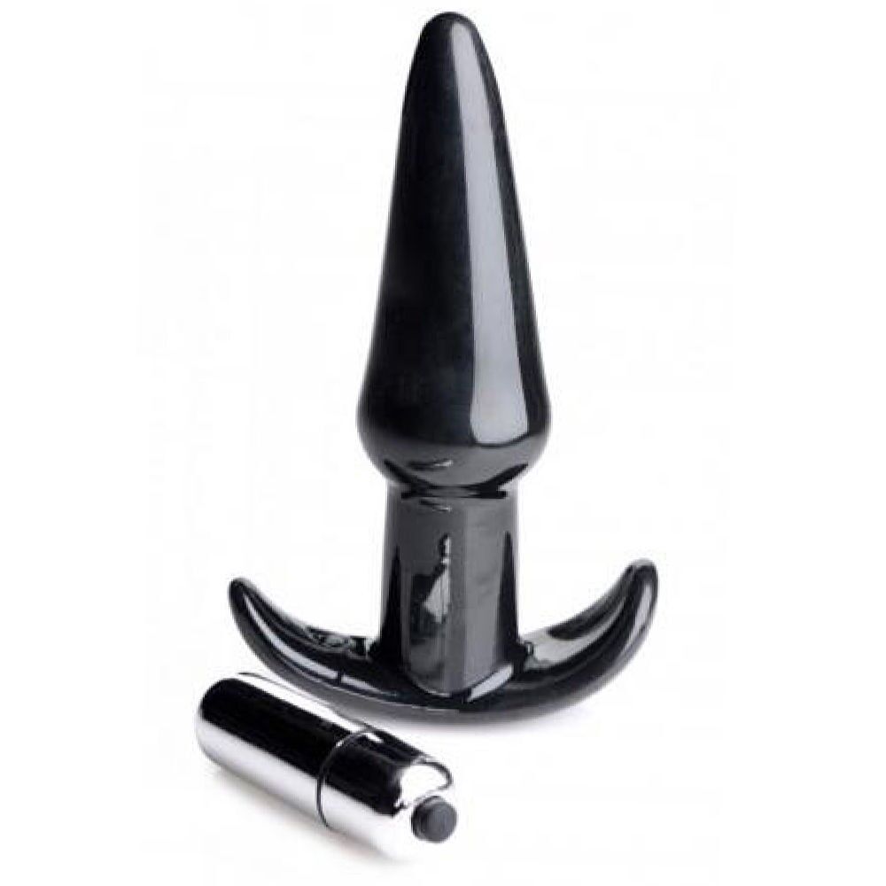 Thrilling Noir Smooth Vibrating Plug, Bild 3