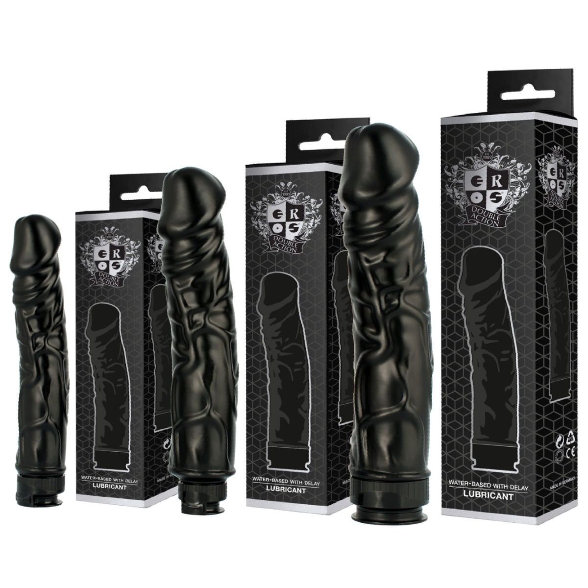Eros Double Action Delay Dildo Bottle Eros Double Action Delay Dildo Bottle
