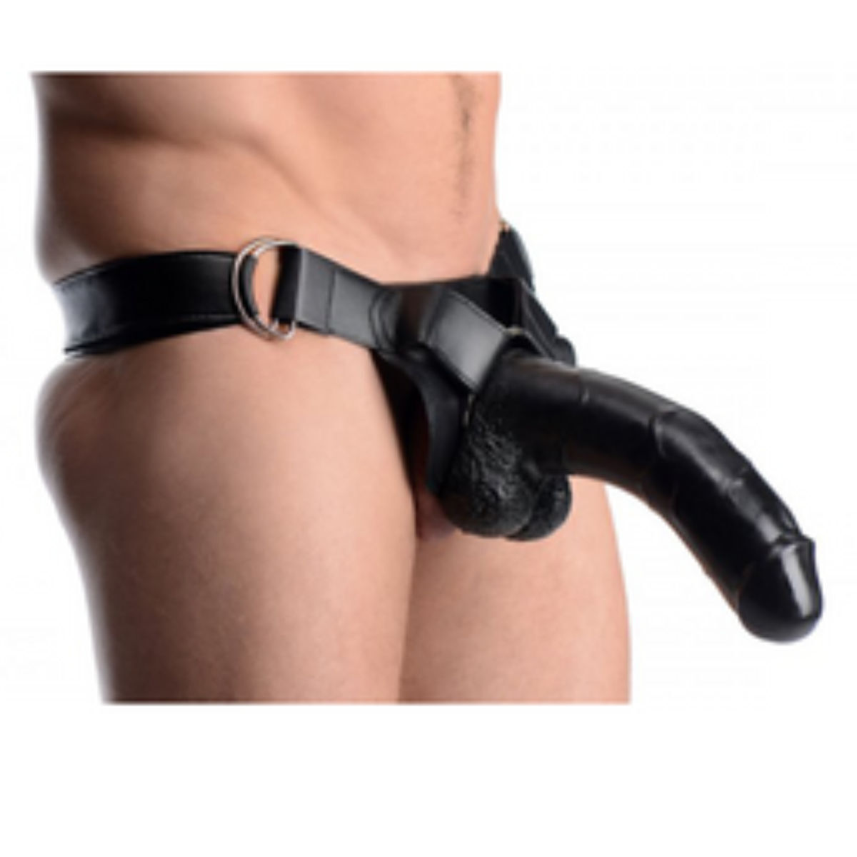 Infiltrator II Hollow Strap On 9" Black Infiltrator II Hollow Strap On 9" Black