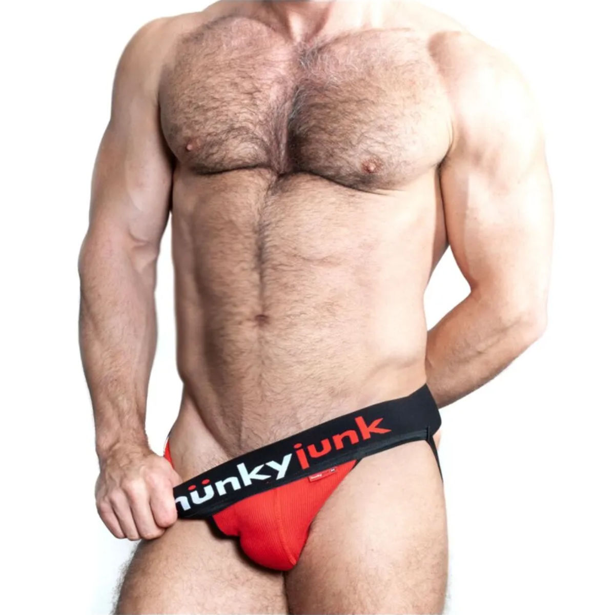 Oxjok Hunker Jockstrap Red