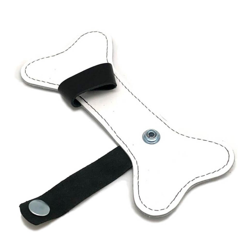 Puppy Leder Knochen Accessoire