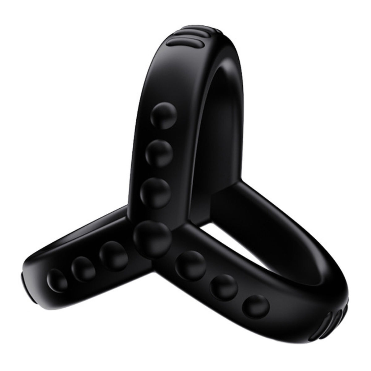 Soft Cock & Ball Ring Fully Black Soft Cock & Ball Ring Fully Black
