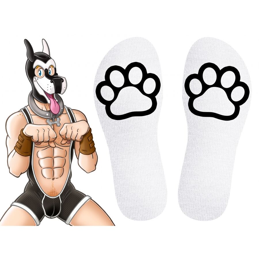 Kinky Puppy Socks - White, Bild 2