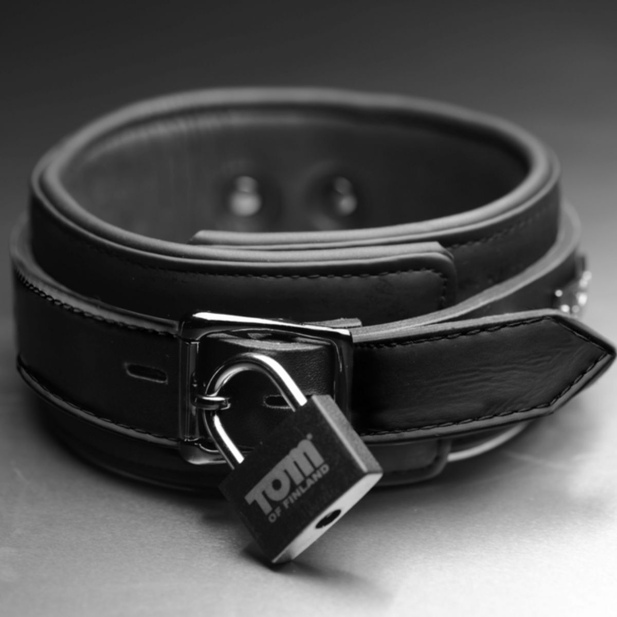 Tom of Finland Neopren Halsband mit Schloss, Bild 3