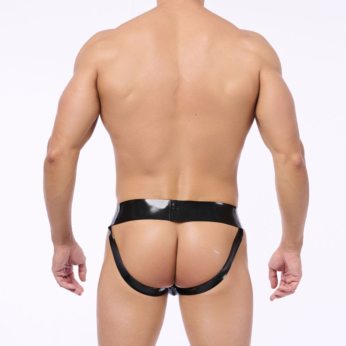 Latex Jockstrap White 0,6 mm, Bild 3