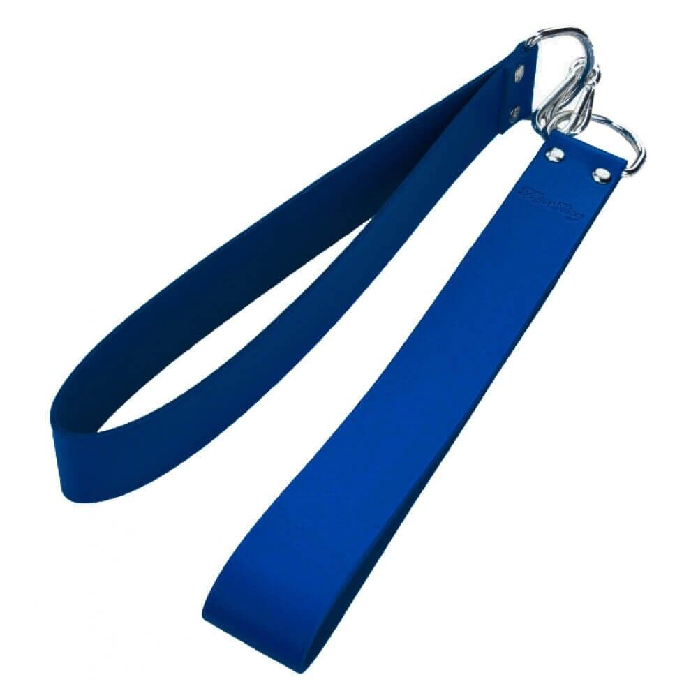 Blue Sling Leather Foot Loops