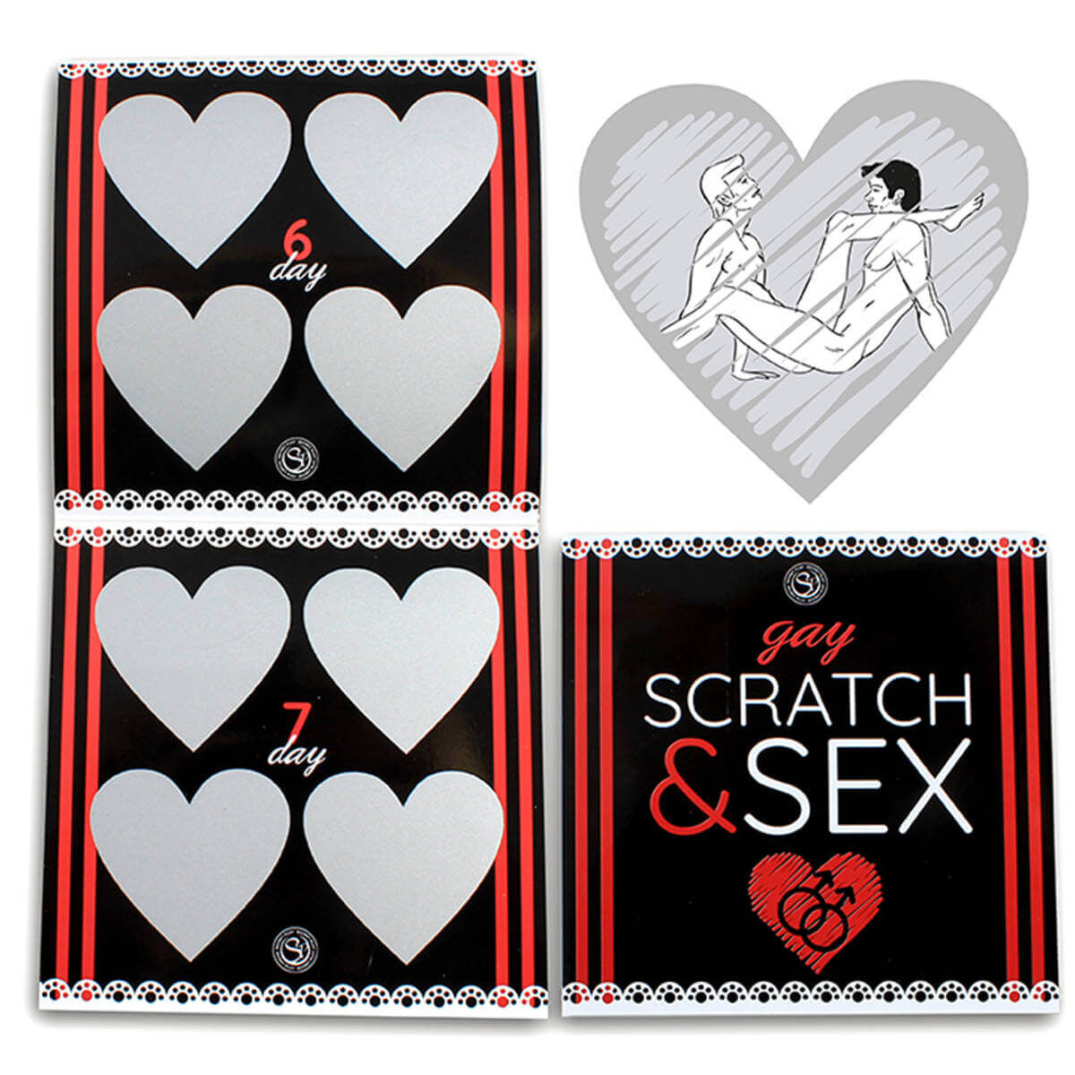 Scratch & Sex - 7 Day Game - Gay Version Scratch & Sex - 7 Day Game - Gay Version
