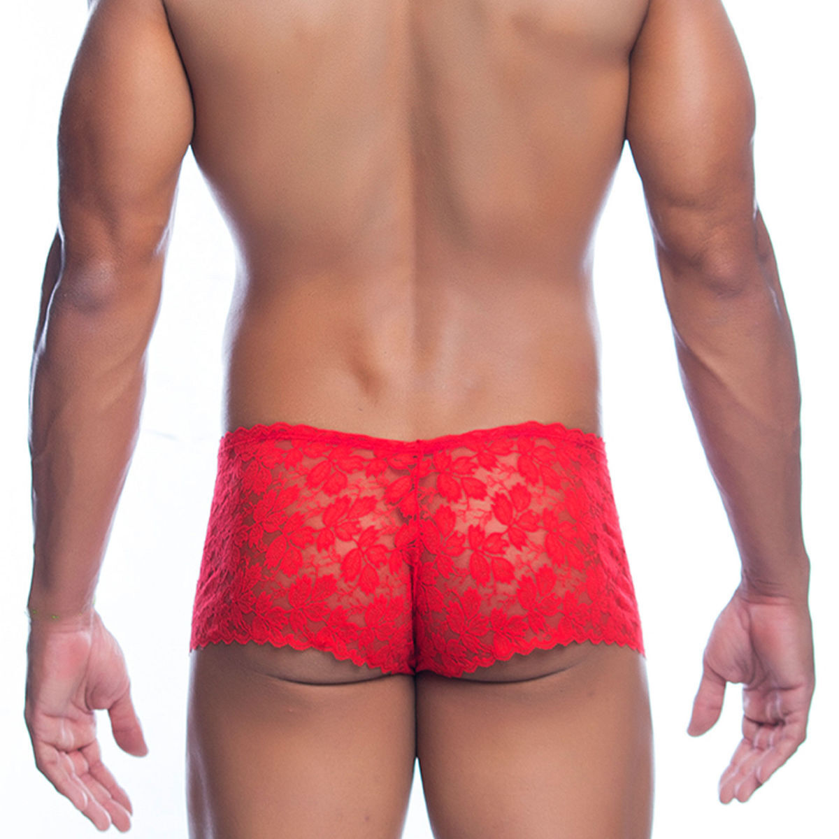Boy Short Spitze Red L / XL, Bild 2