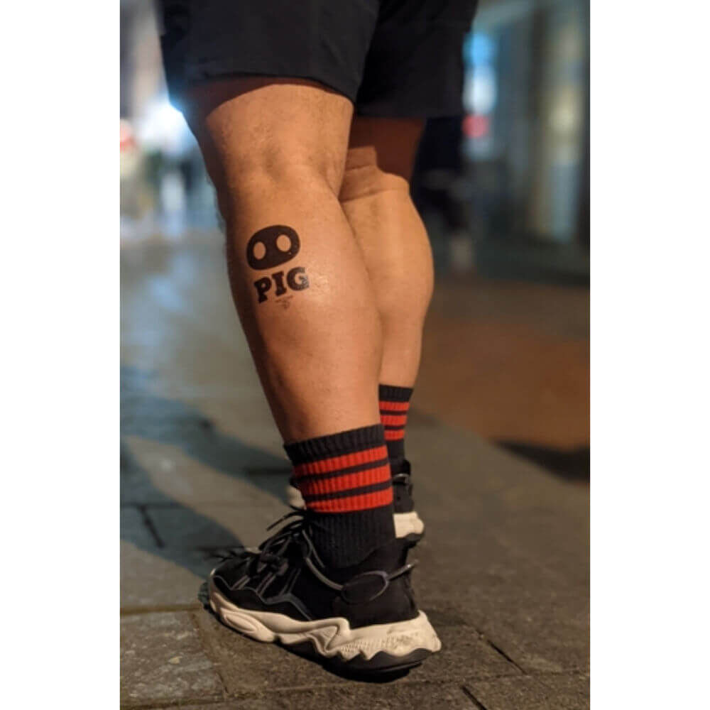 Party Tattoo - Pig, Bild 2