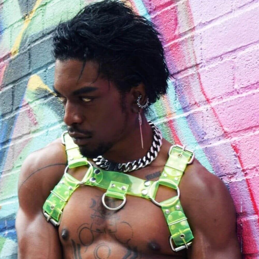 Cyber Harness Neon Green Cyber Harness Neon Green