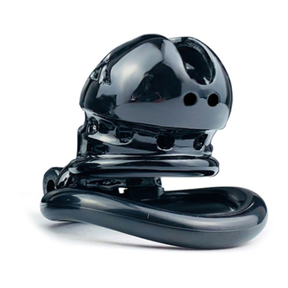 Chastity Cage Sex Slave Black 6,5 x 3,5 cm, image 2