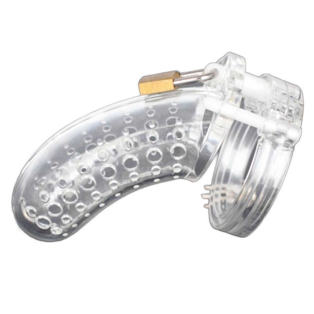 Chastity Cage Transparent Tube 9,5 x 3,5 cm Chastity Cage Transparent Tube 9,5 x 3,5 cm