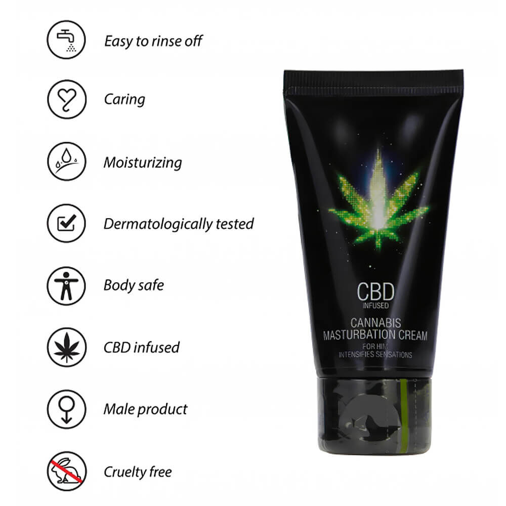 CBD Cannabis Masturbation Cream 50 ml, image 2