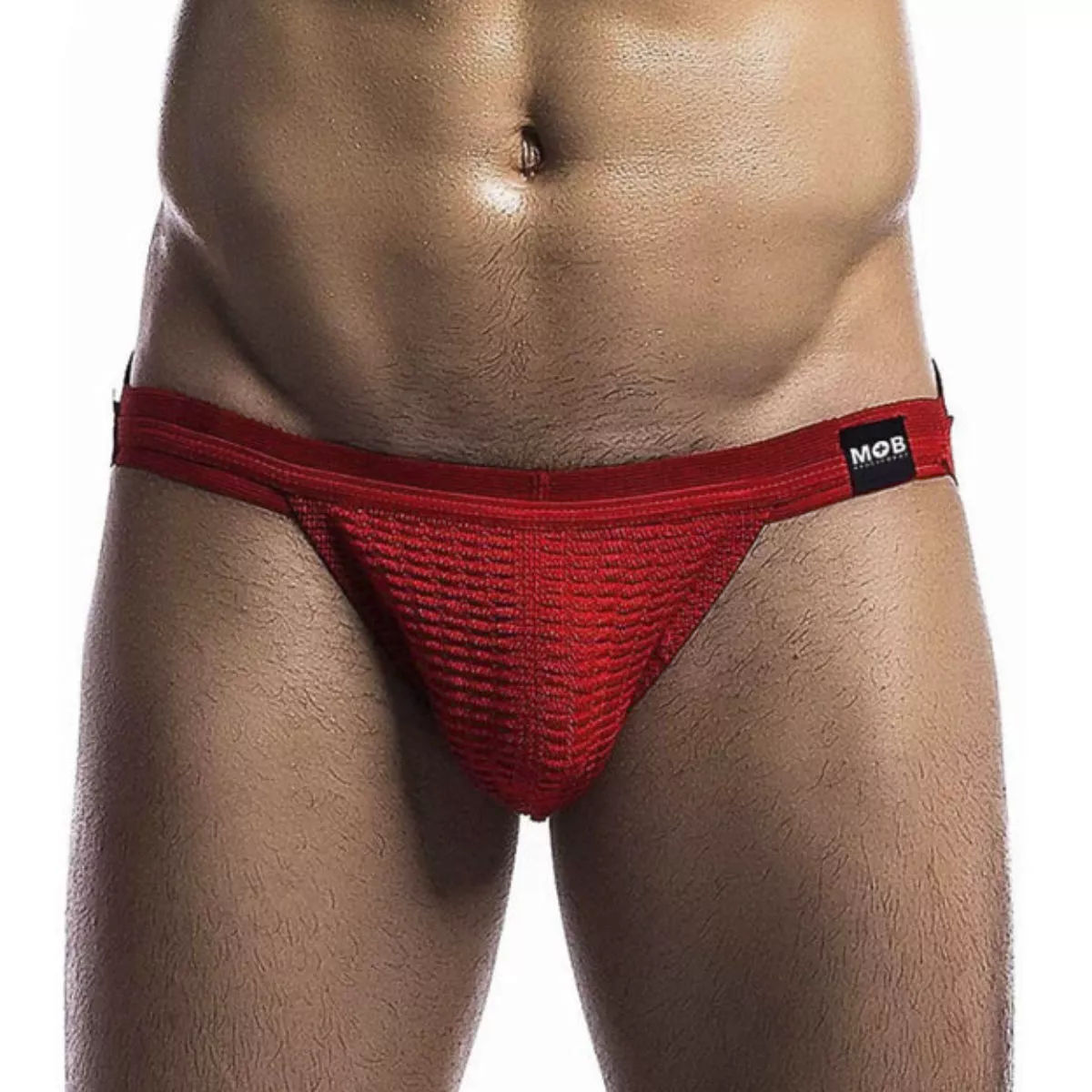 Male Basics Retro Swim Jock Red Male Basics Retro Swim Jock Red