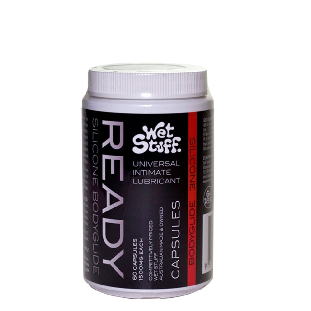 Wet Stuff Ready Lubricant Capsules 60 pcs