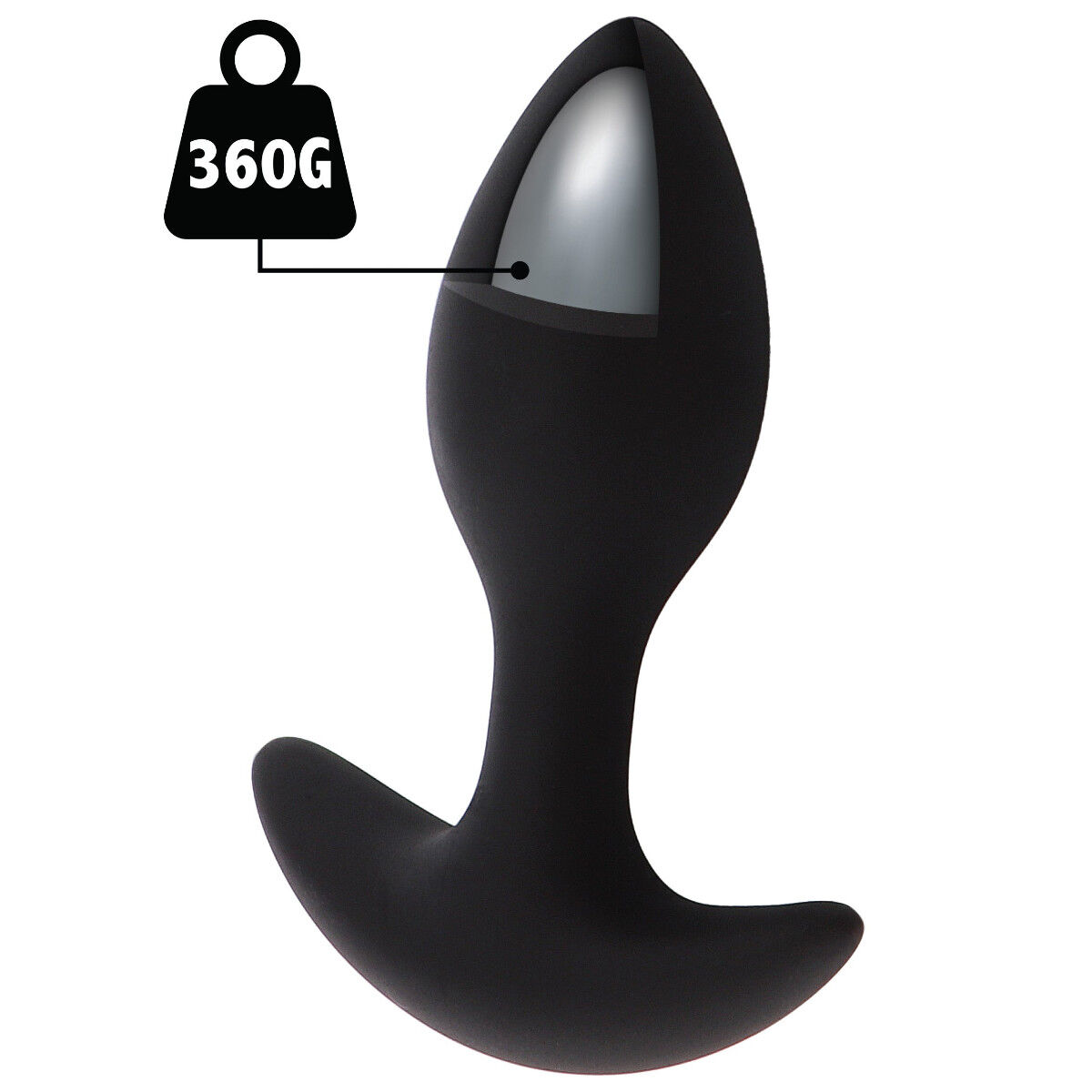 Heavy Anal Plug 360 G