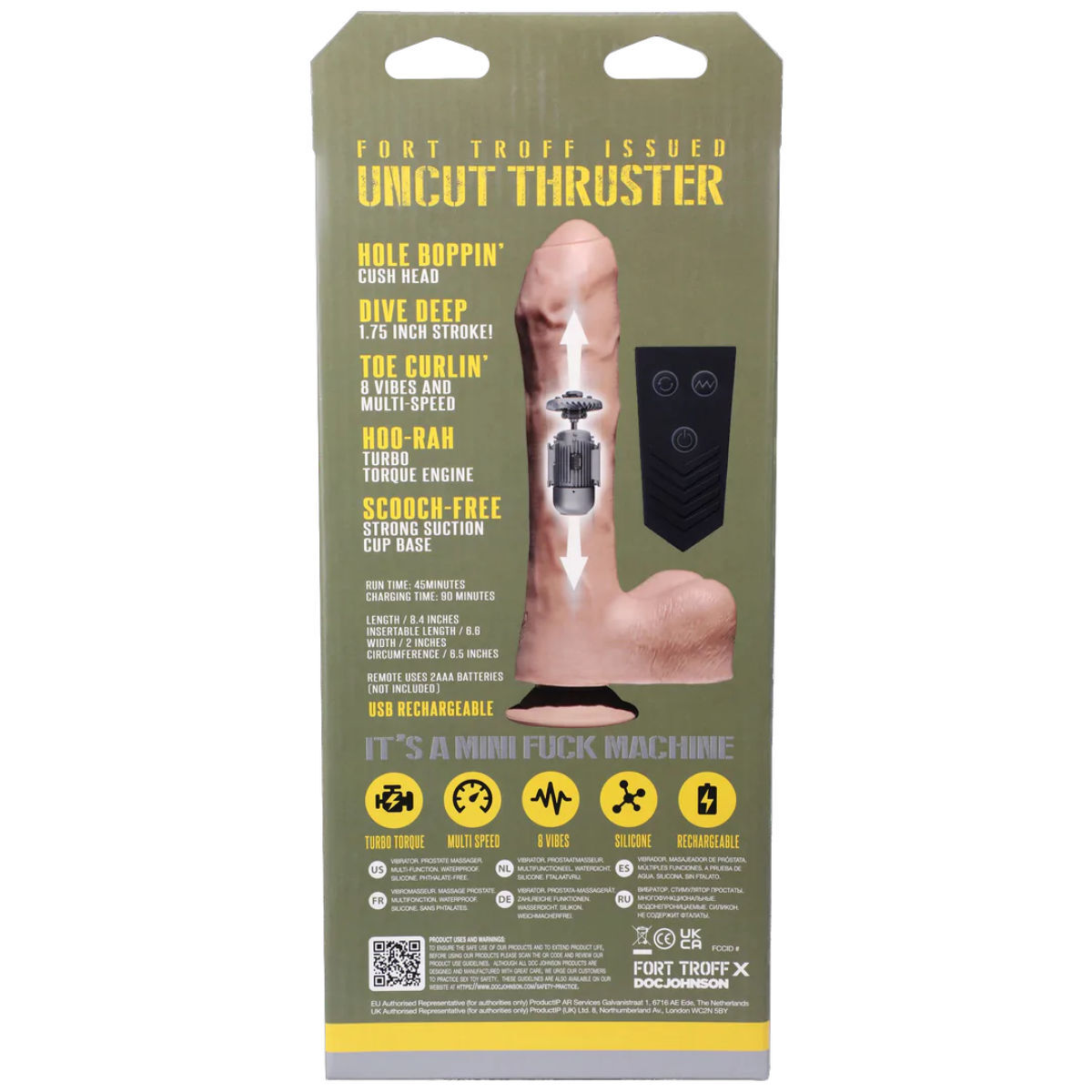 Fort Troff - Uncut Thruster Mini Fuck Machine, image 7