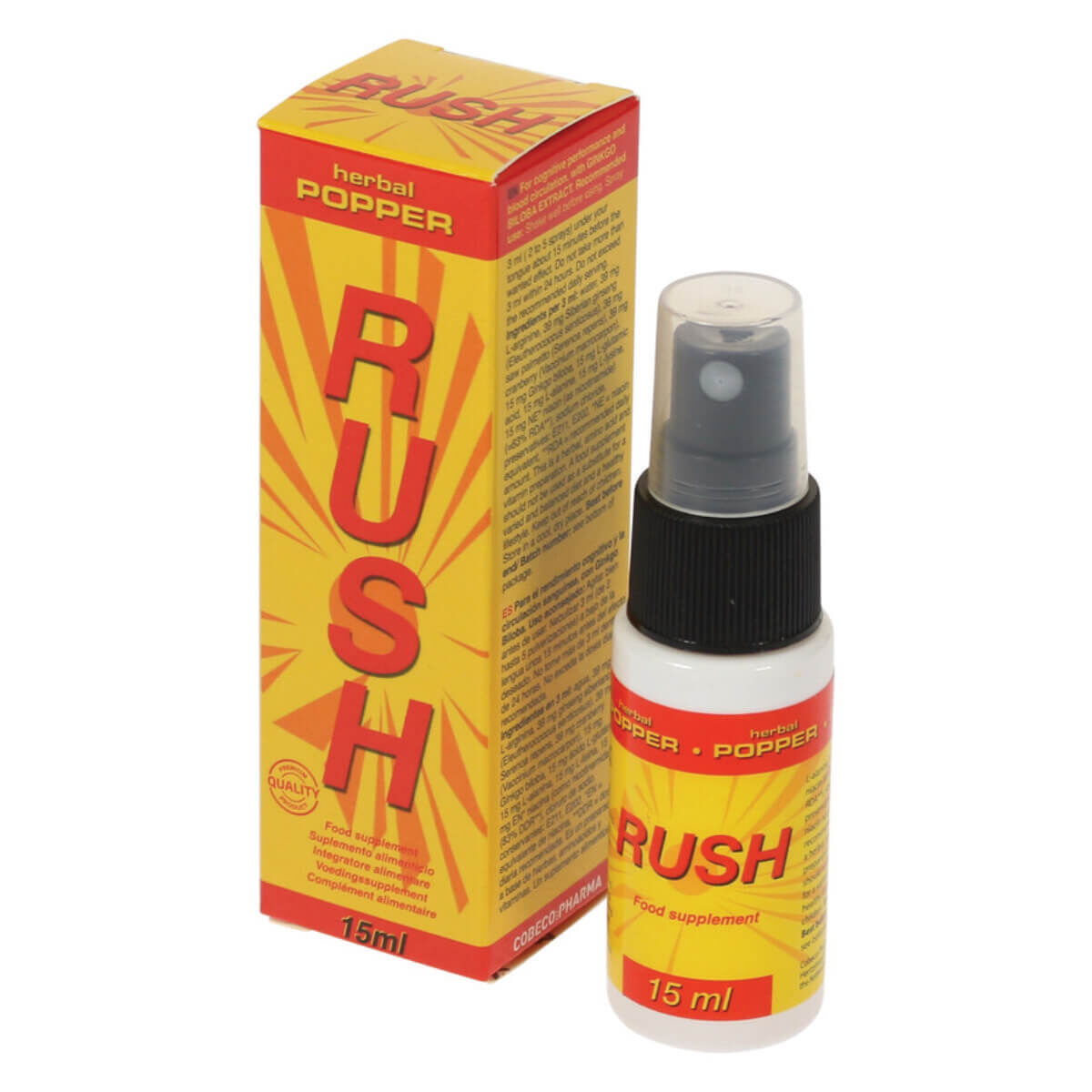 Rush Herbal Popper Spray 15ml, Bild 2