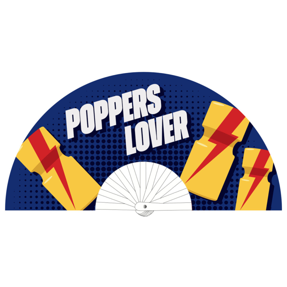XXL Fächer - Poppers Lover