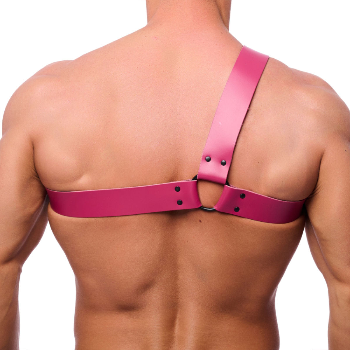 The Red Chest Strap Harness - Pink, image 2