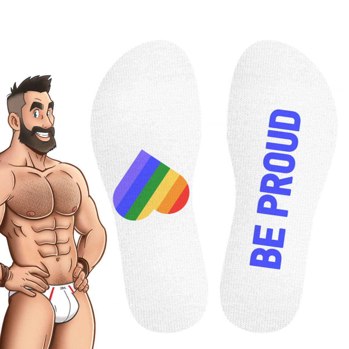SneakXX Socks - BE PROUD, Bild 2