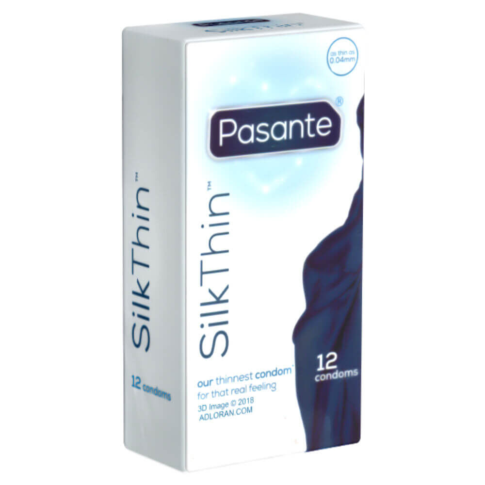 Pasante Silk Thin Condoms 12 Pack