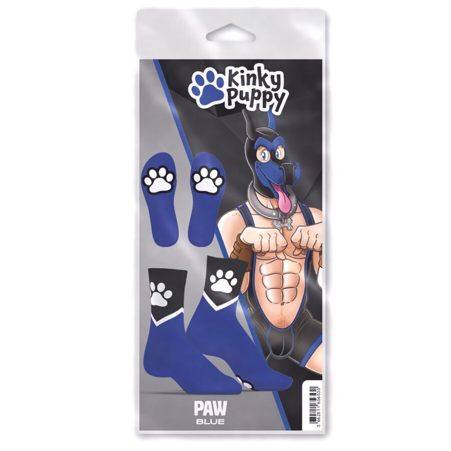 Kinky Puppy Socks - Blue, Bild 3