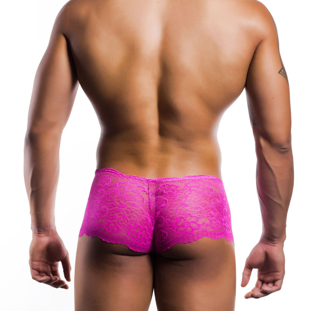 Boy Short Lace Pink Boy Short Lace Pink