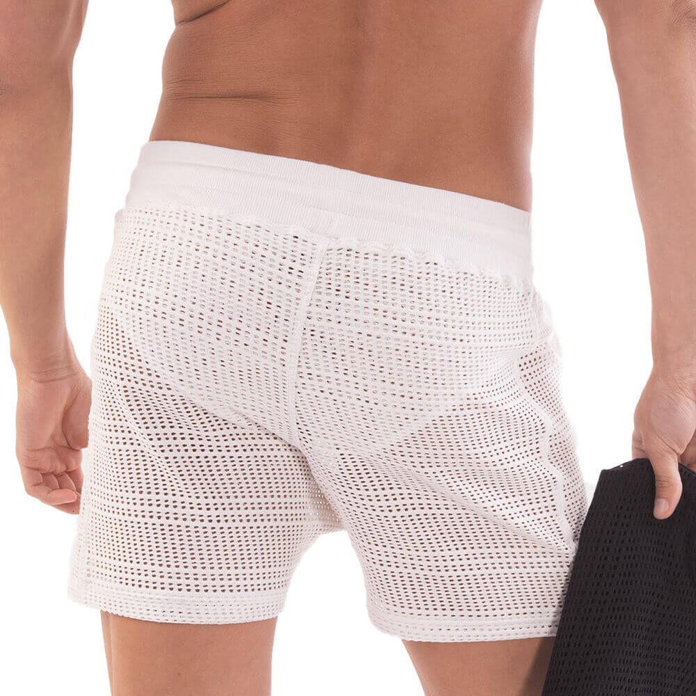 Barcode Shorts Buko - White S, Bild 2