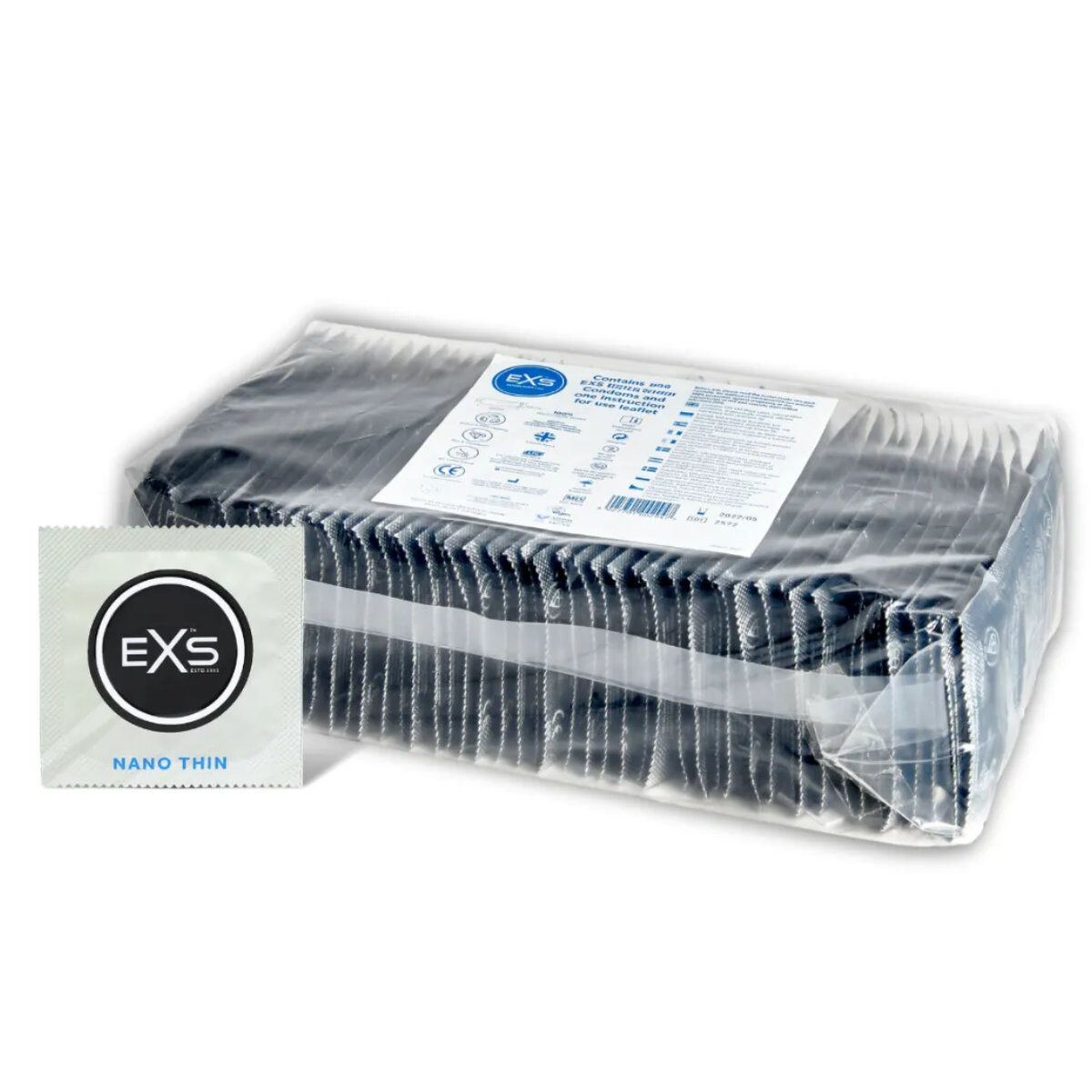 EXS Nano Thin ultradünne Kondome 100 Pack EXS Nano Thin ultradünne Kondome 100 Pack