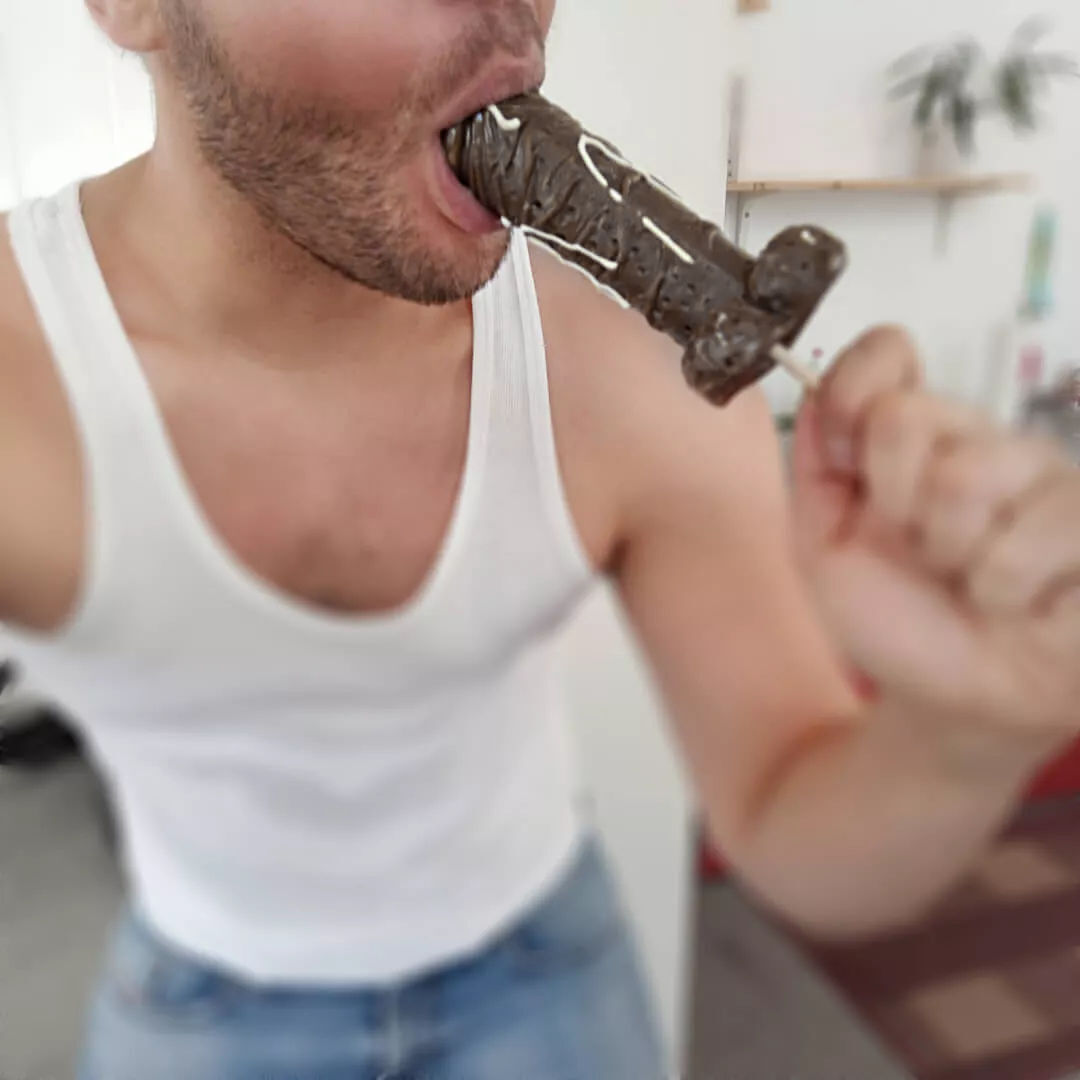Cum Pop - Penis Lolly Dark Skin Tone, Bild 3