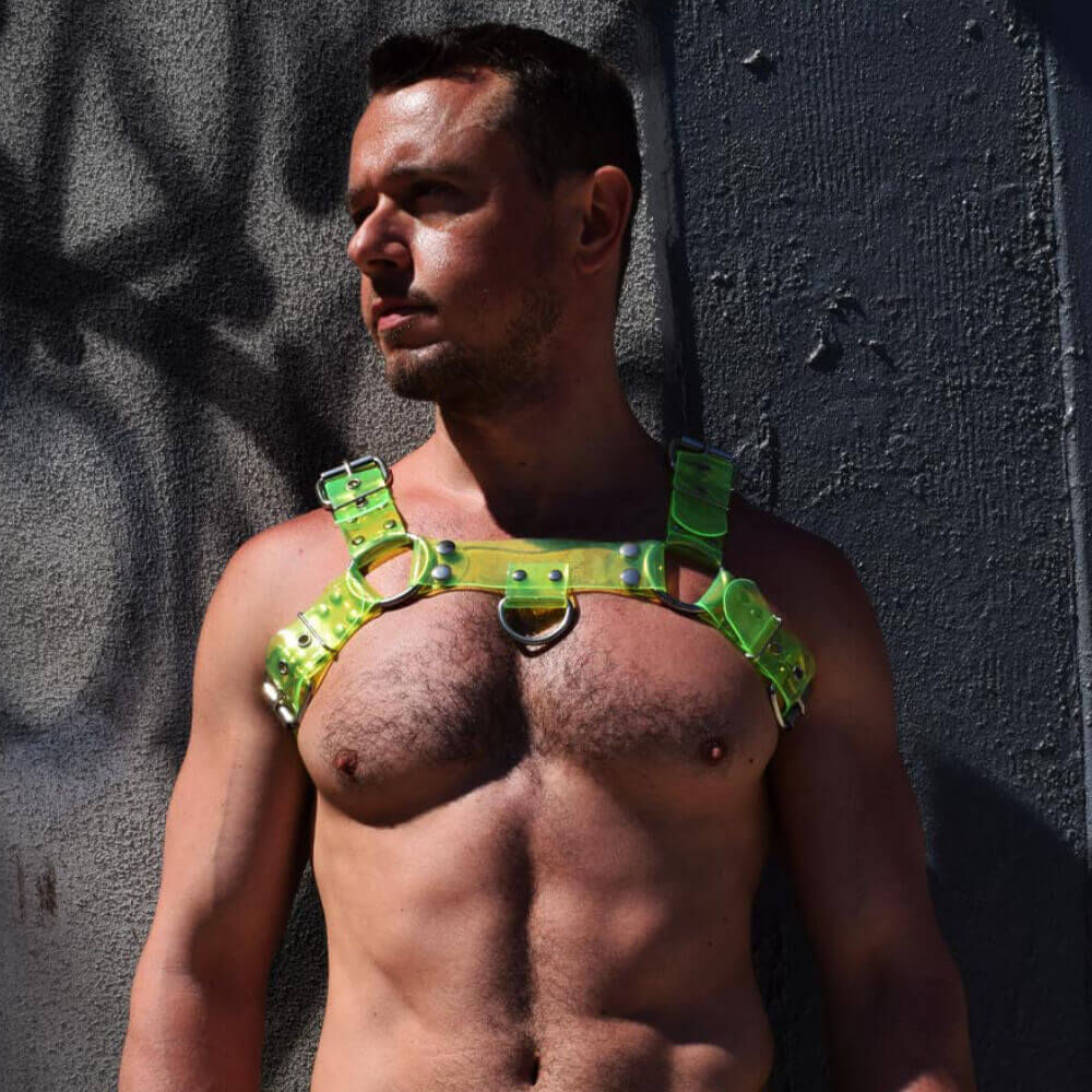Cyber Harness Neon Green, Bild 5