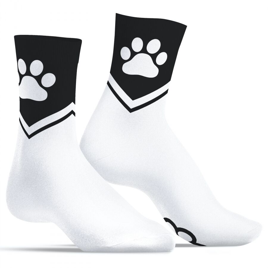 Kinky Puppy Socks - White Kinky Puppy Socks - White