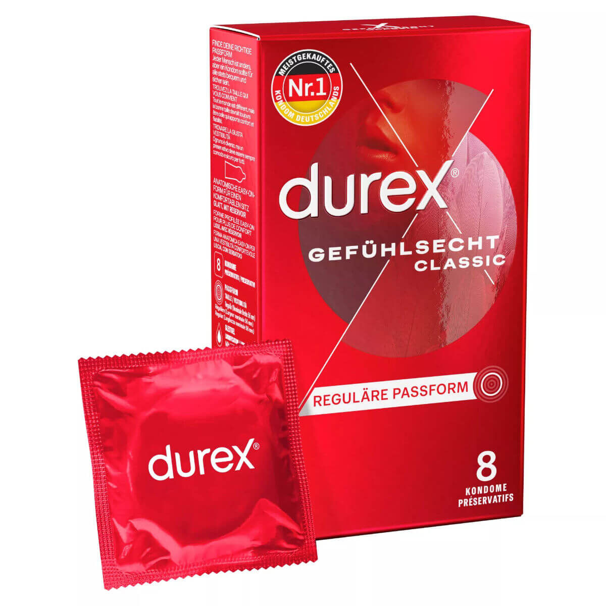 Durex Gefühlsecht Classic 8er Packung