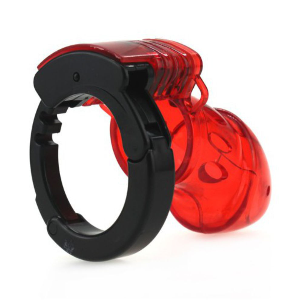 Chastity Cage Red Devil 10 x 3,5 cm, image 3