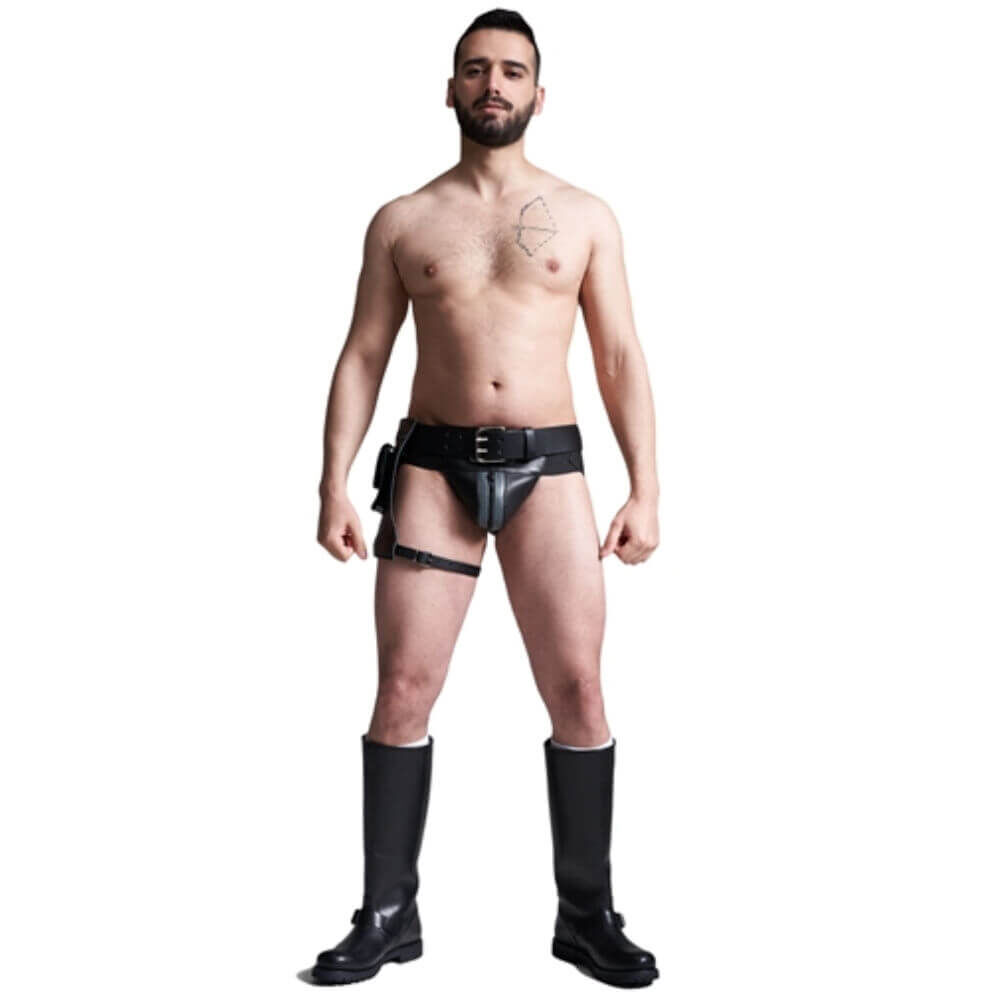 Leather Party Pocket Holster-  Medium Sized Bag