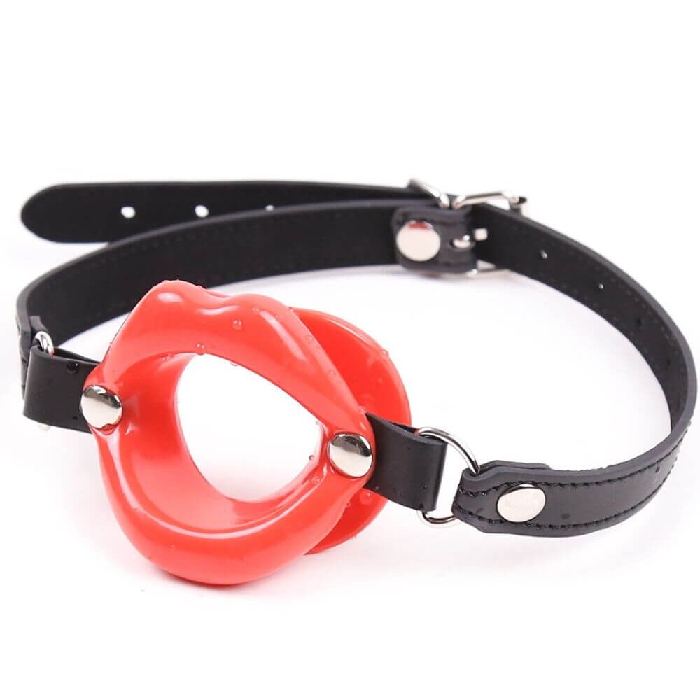 Red Lip Blow-Slut Gag