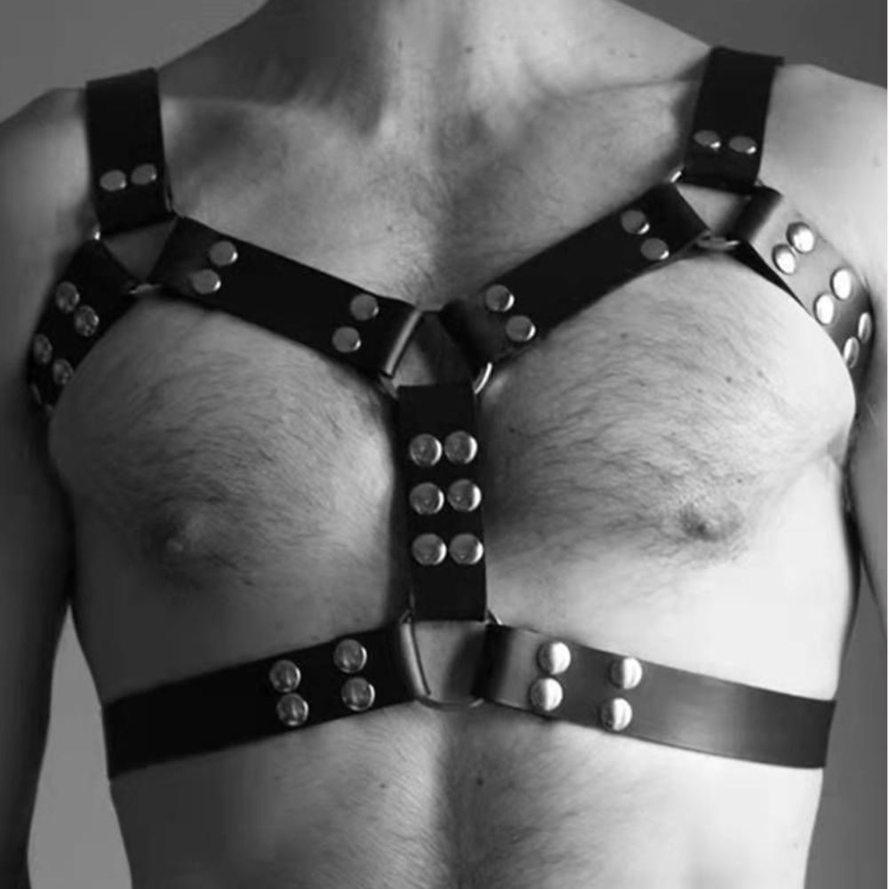 Black Rivet Harness
